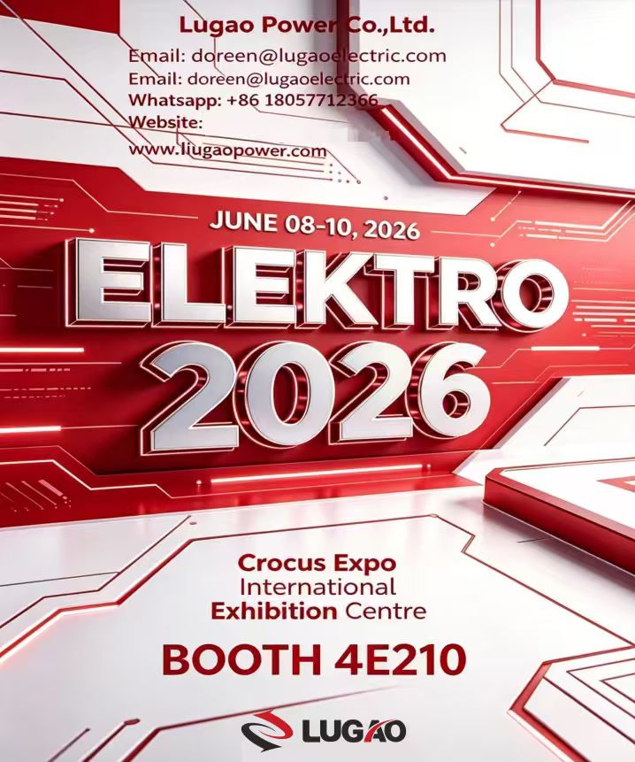 Lugao Power trará equipamentos elétricos de alta qualidade para ELEKTRO 2026