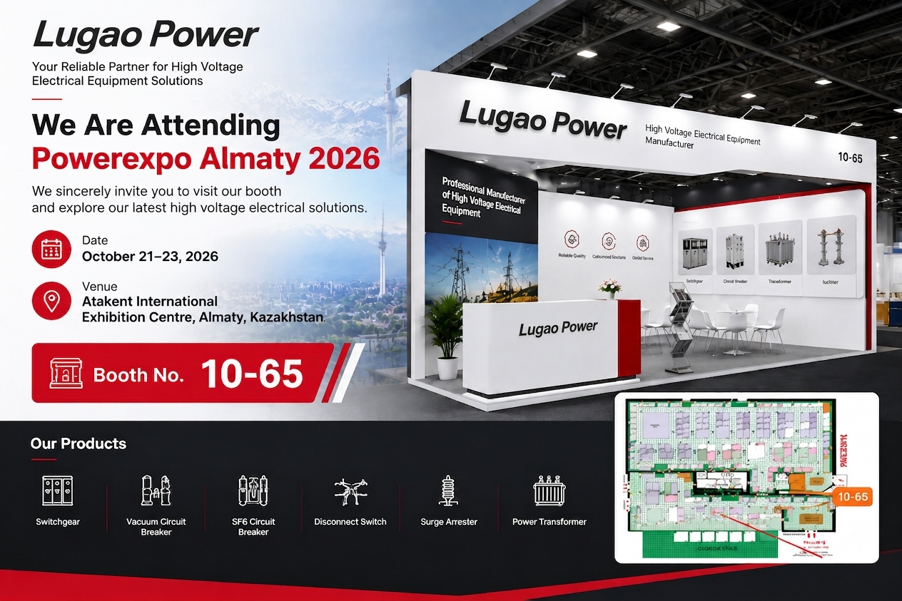 Lugao Power exibirá na Powerexpo Almaty 2026